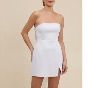 Park and fifth white bow dress